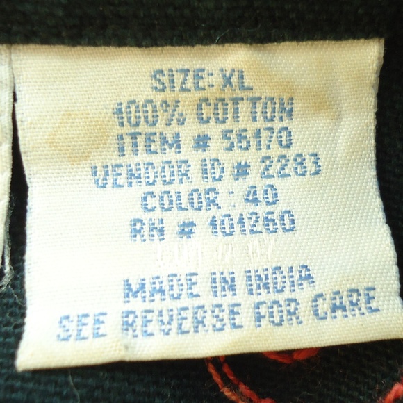 BFA Classics Embroidered Floral Black Jacket Cotton Long Sleeve Western Boho - Picture 9 of 10